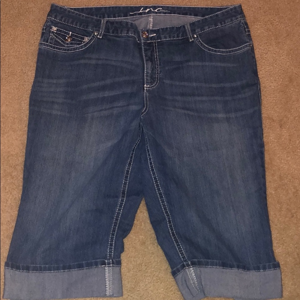 Inc Denim Capris